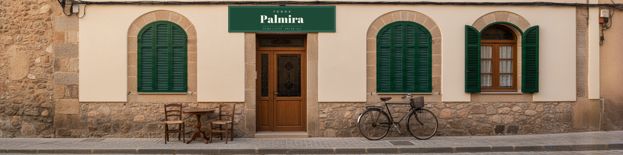 Fachada de Fonda Palmira